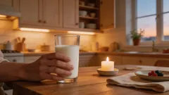 Szklanka mleka wieczorem może zaszkodzić – na co należy zwrócić uwagę